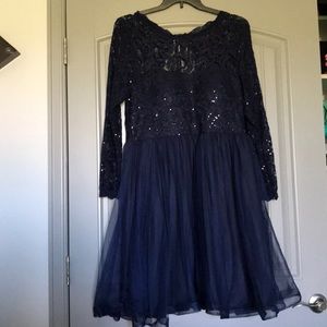 Juniors plus size homecoming dress